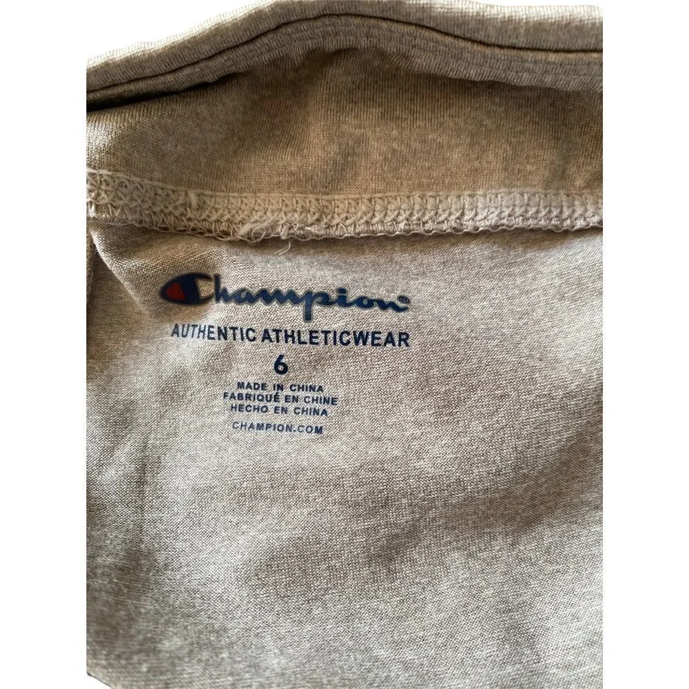 Champion‎ athletic wear grey girl's joggers Girls 6